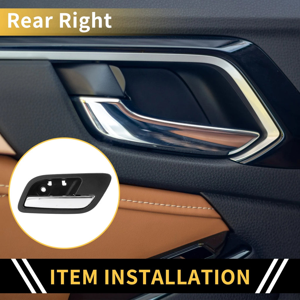 Rear Right Interior Door Handle for Chevrolet Silverado 2500 HD (No. 22855637)