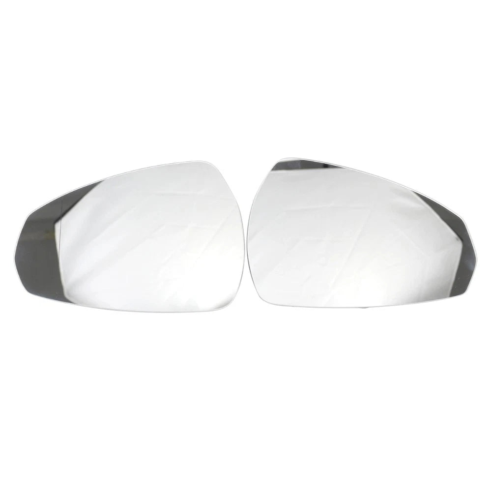 2X Front Outside Mirror Glass for Audi A3 (2014–2020) 8V0857535E 8V0857535C