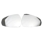 2X Front Outside Mirror Glass for Audi A3 (2014–2020) 8V0857535E 8V0857535C