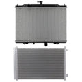 Cooling Kit: Aluminum Radiator & AC Condenser for Nissan NV200 (2013–2017)