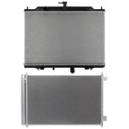 Cooling Kit: Aluminum Radiator & AC Condenser for Nissan NV200 (2013–2017)