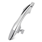 Chrome Exterior Door Handle for Acura MDX (2007–2013) Rear Driver Side