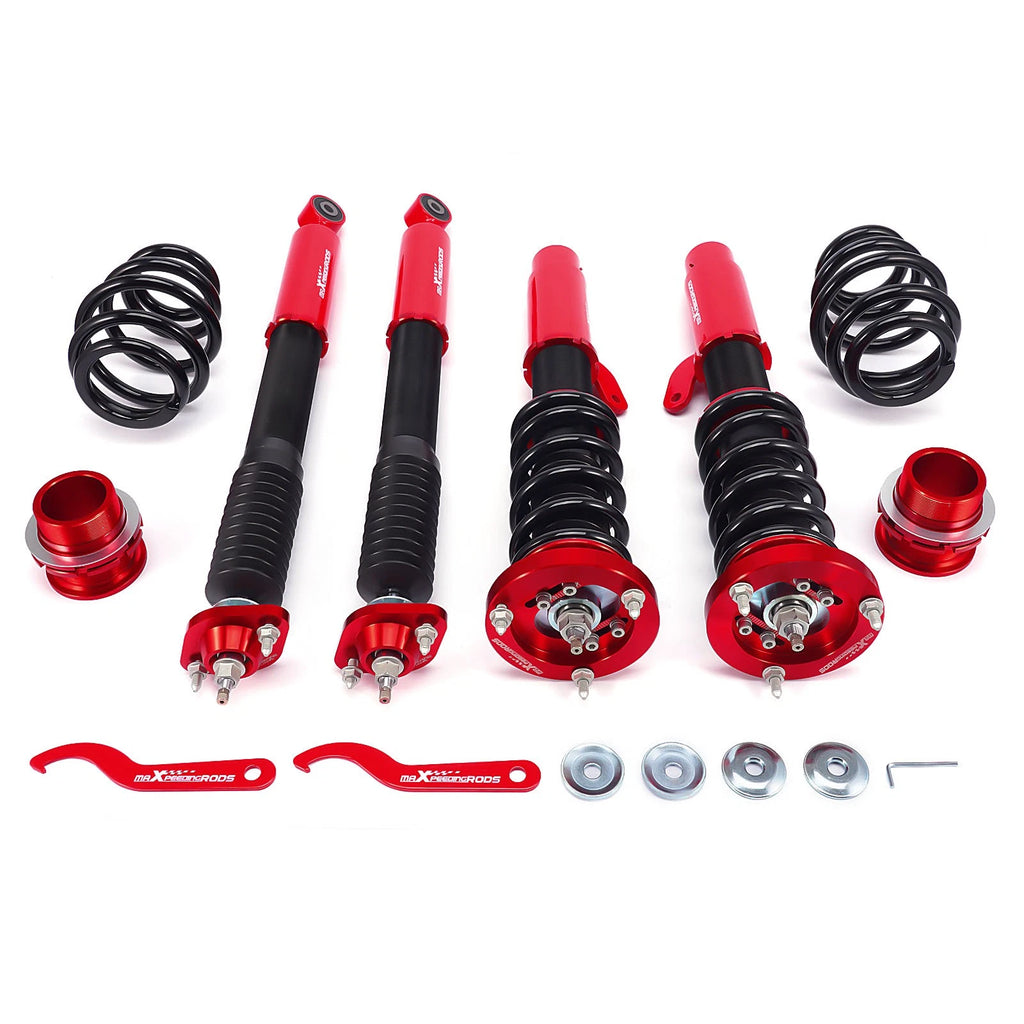 Coilovers 24 Step Damper Adjustable Lowering Kit for BMW E46 320i 325i (1998–2005)
