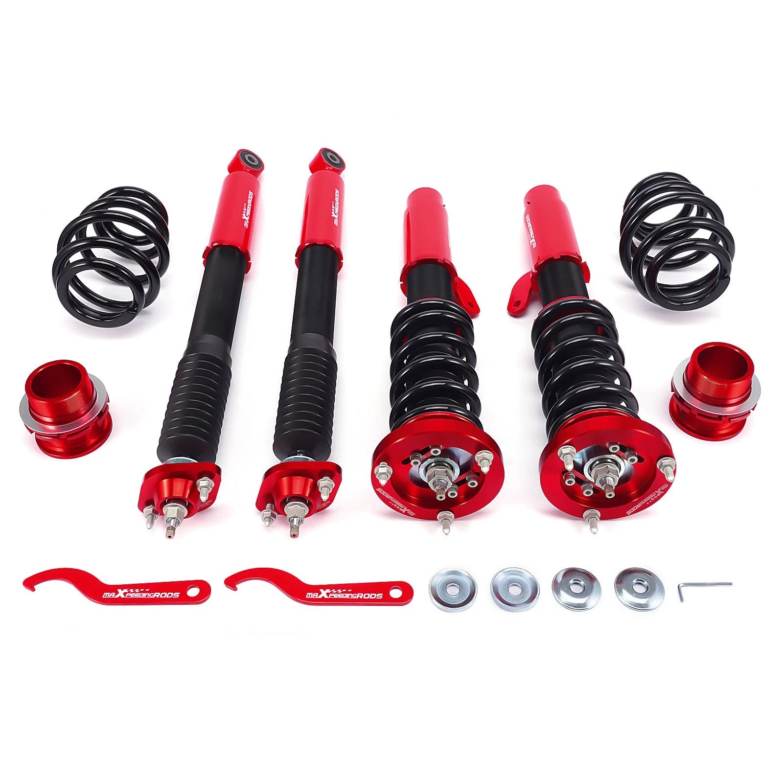 Coilovers 24 Step Damper Adjustable Lowering Kit for BMW E46 320i 325i (1998–2005)