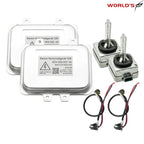 2X Xenon HID Headlight Ballast & D1S Bulb for Cadillac Escalade (2007–2014)