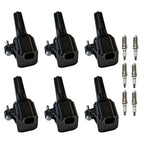 Set of 6 Ignition Coils & Spark Plugs for Chevy Trailblazer (2002-2009)