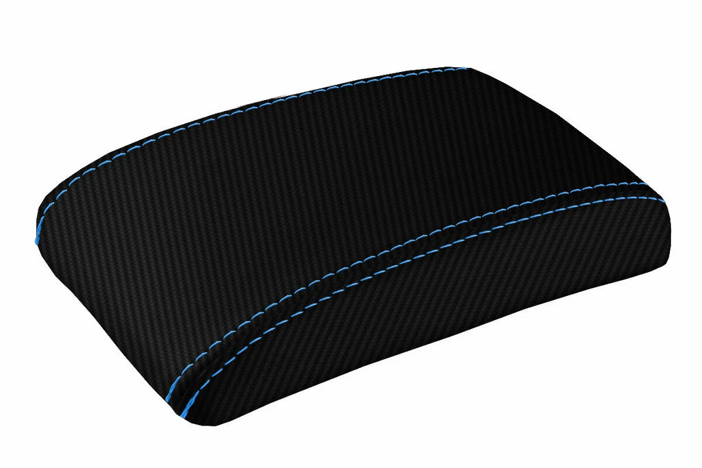 Carbon Fiber Console Lid Armrest Cover for Subaru Impreza (2000–2007)