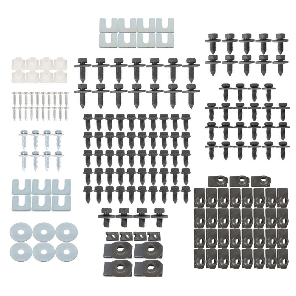 210pc Front End Sheet Metal Hardware Kit for GMC SUV and Chevy SUV 