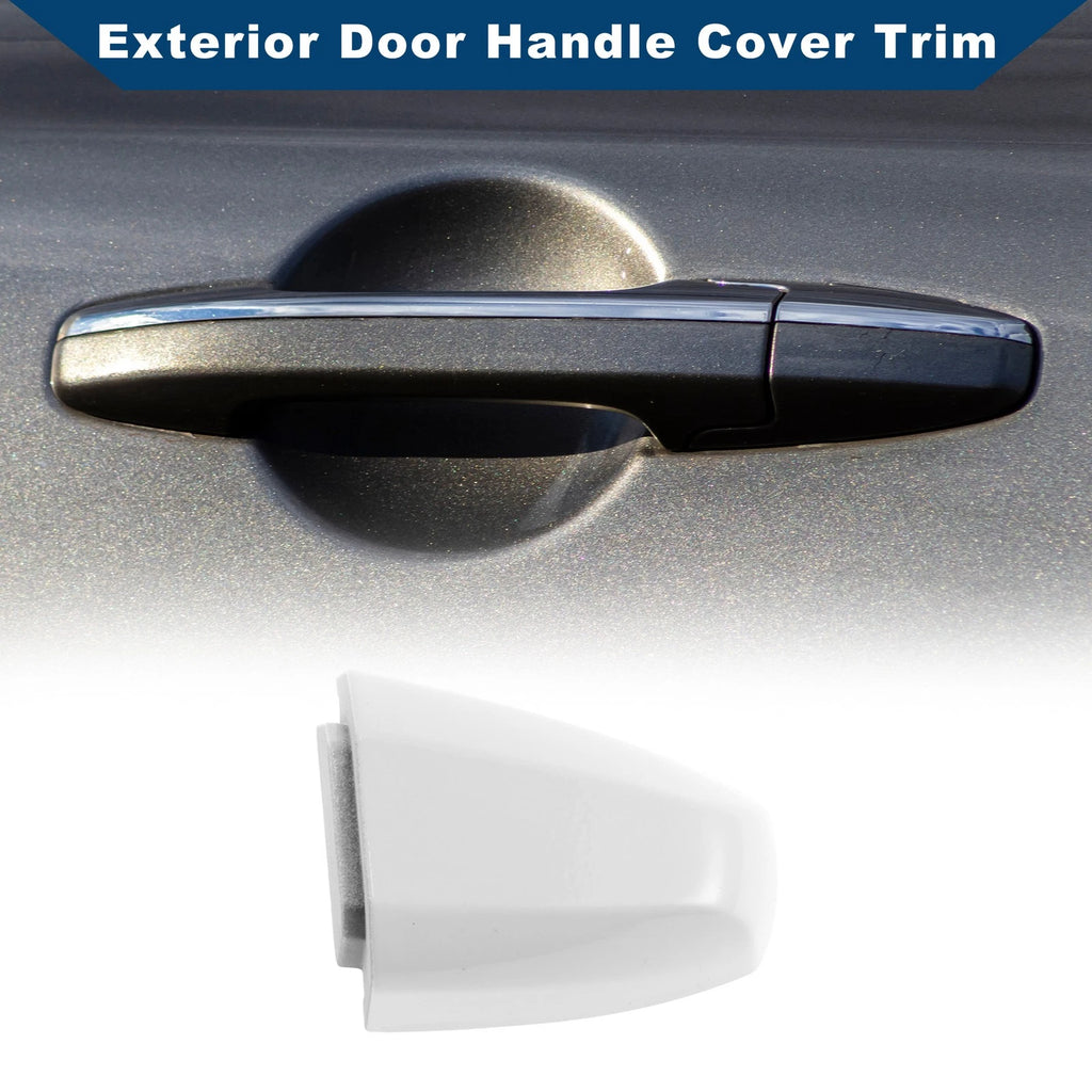 Exterior Door Handle Cover Trim for BMW X1 X2 X5 F15 X6 F16 (2014–2019) White ABS