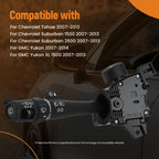 Turn Signal Switch w/Rear Wiper for GMC Yukon Chevrolet Tahoe Cadillac (2000–2006) 15849314