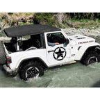 Army Star Distressed Vinyl Decal for Jeep Wrangler (2011-2020)