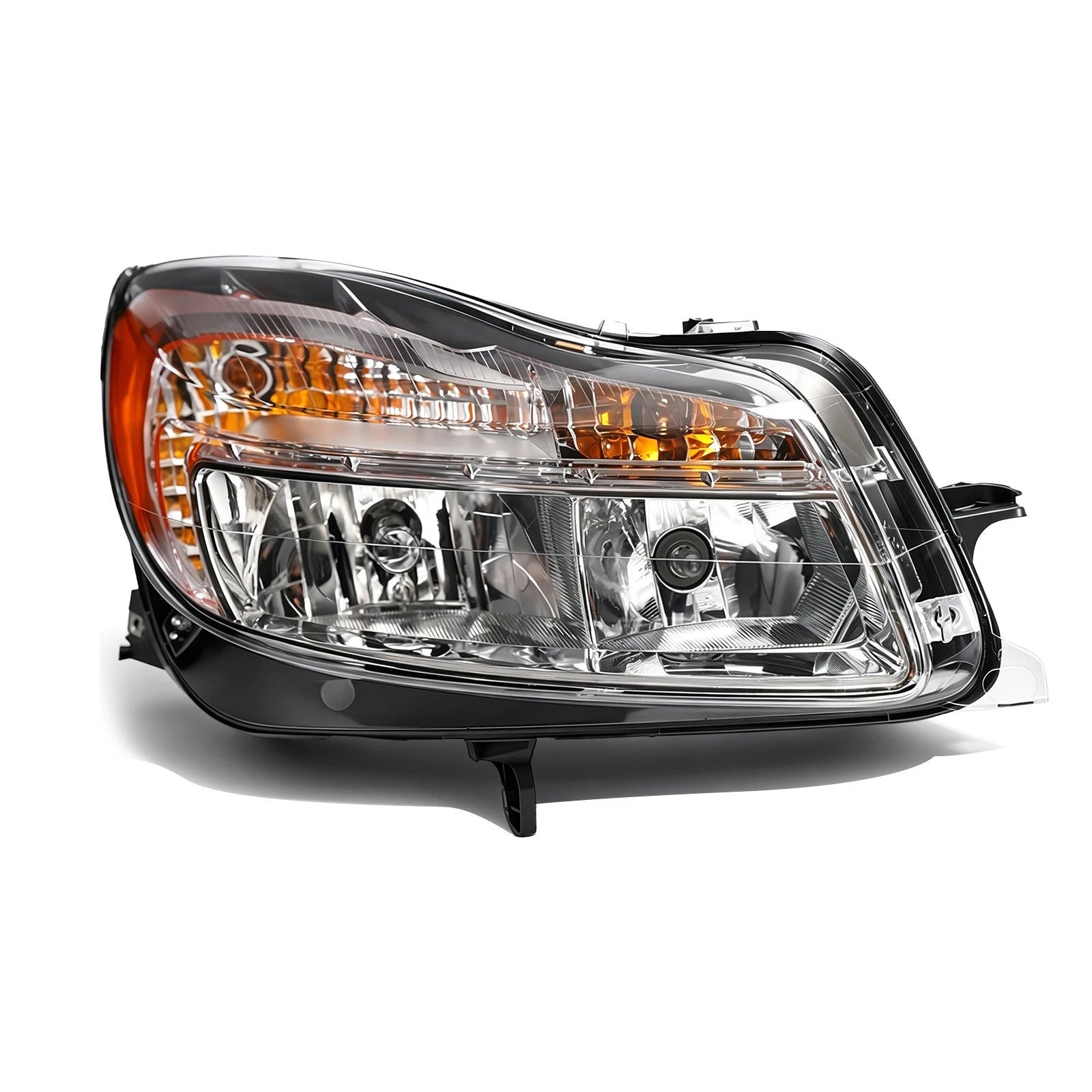 Halogen Headlight with Bulb Chrome Passenger Side for Buick Regal (2011–2013)