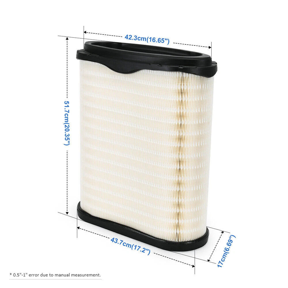 3X Engine Air Filter D37-1061 for Kenworth T680 & Peterbilt 579 (2023)