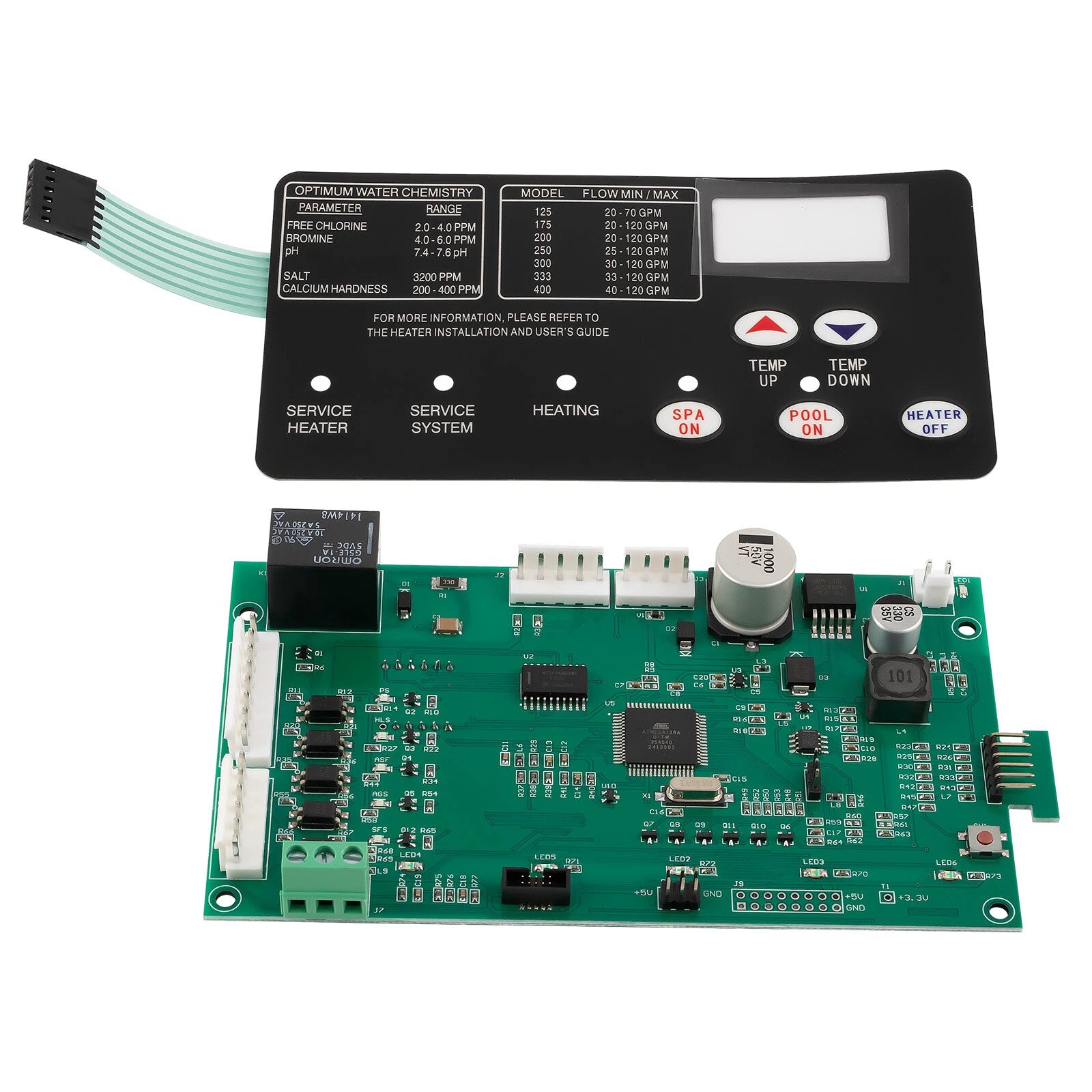 Control Board Kit w/ Switch Pad for MasterTemp SR200HD (NA/LP) 42002-0007S