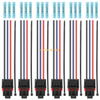 6 Pulse Bar Power Plug Bus Connector Pigtail for Polaris RZR PRO XP (2020–2023)