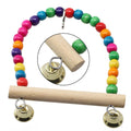 1X Colourful Parrot Swing for Birds or Parrots Toy Supplies
