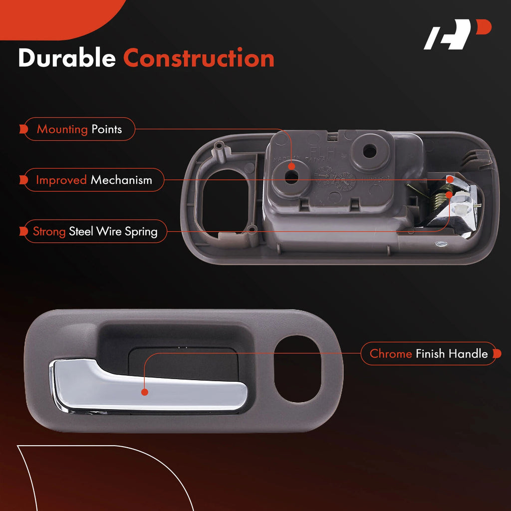 Front Left Plastic Interior Door Handle for Honda Civic (2001-2005)