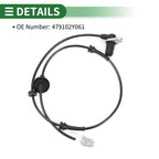 ABS Wheel Speed Sensor No. 479102Y061 for Nissan Maxima (2000–2003)