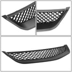Type-R Style Grille Cover Guard for Honda Civic 2Dr/4Dr (2001–2003)