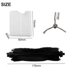 Accessory Set for Eufy L60 L50 Robot Vacuum Cleaner (Brushes, Filters, Roller)