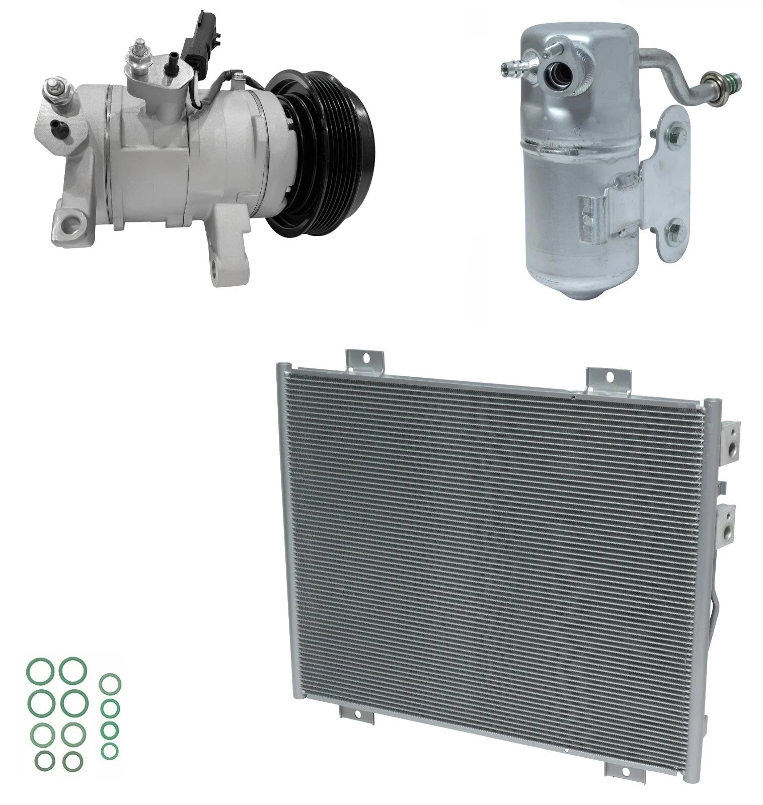 A/C Compressor Kit With Condenser for Dodge Dakota 3.7L (2009–2010)