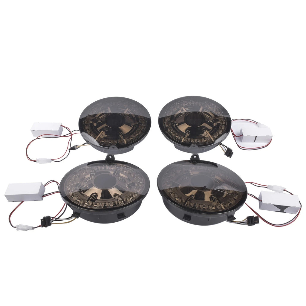 Set of 4 LED Tail Lights for Chevrolet Corvette C6 (2005–2013)