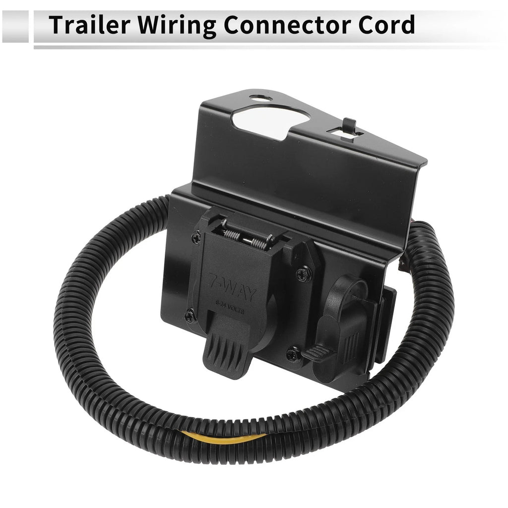4 Pins 7 Pins Trailer Wiring Connector Cord for Ford F-250 Super Duty (1999–2001)