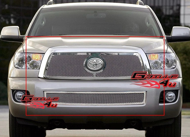 Stainless Steel Mesh Grille Insert for Toyota Sequoia (2008–2012)