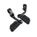Highway Engine Guards Long Angled Foot Pegs for Harley Touring (2014–2023)