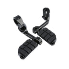 Highway Engine Guards Long Angled Foot Pegs for Harley Touring (2014–2023)