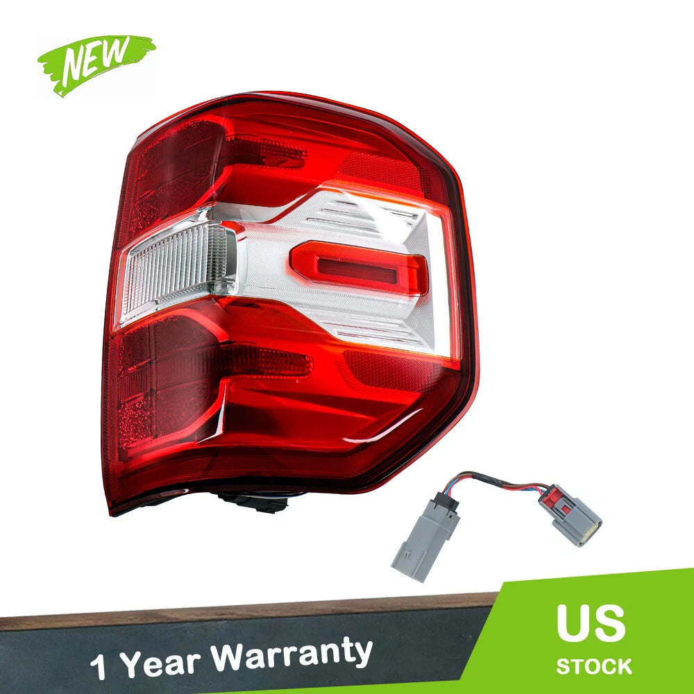 LED Tail Light Right Housing Black for Ford Maverick Lariat (2022–2023)