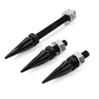 Black Windshield Spike Bolts for Harley Street Glide Electra Tri Glide (2014–2023)