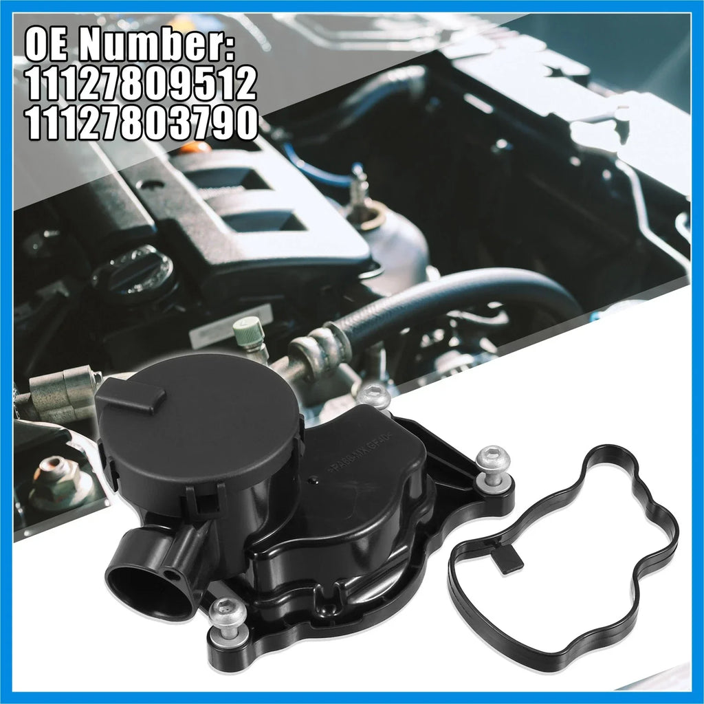 Crankcase Breather Vent Valve for BMW E92 E90 E83 335d X3 X5 X6 (2008–2010)