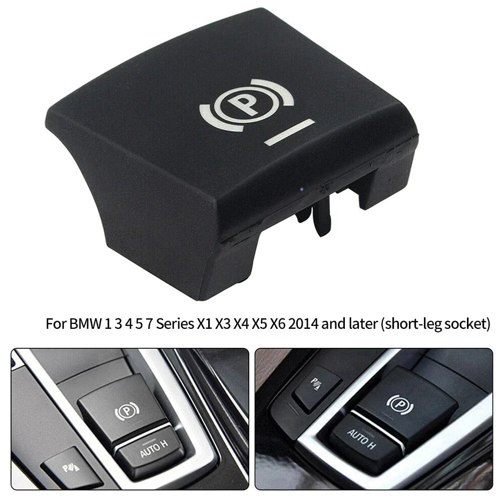 Switch Cover 1pc TPU ABS Black Handbrake Push-pull