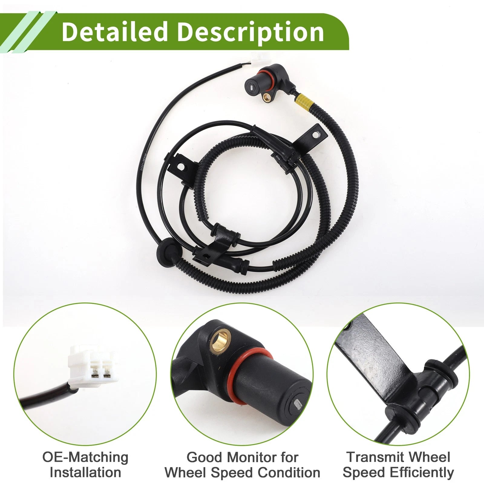 ABS Wheel Speed Sensor No. 956813E210 for Kia Sorento (2003–2006)