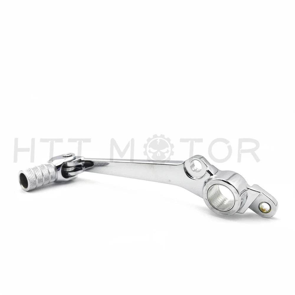 Chrome Foldable Brake Shift Pedal Foot Lever for Yamaha YZF R6 (1999–2002)