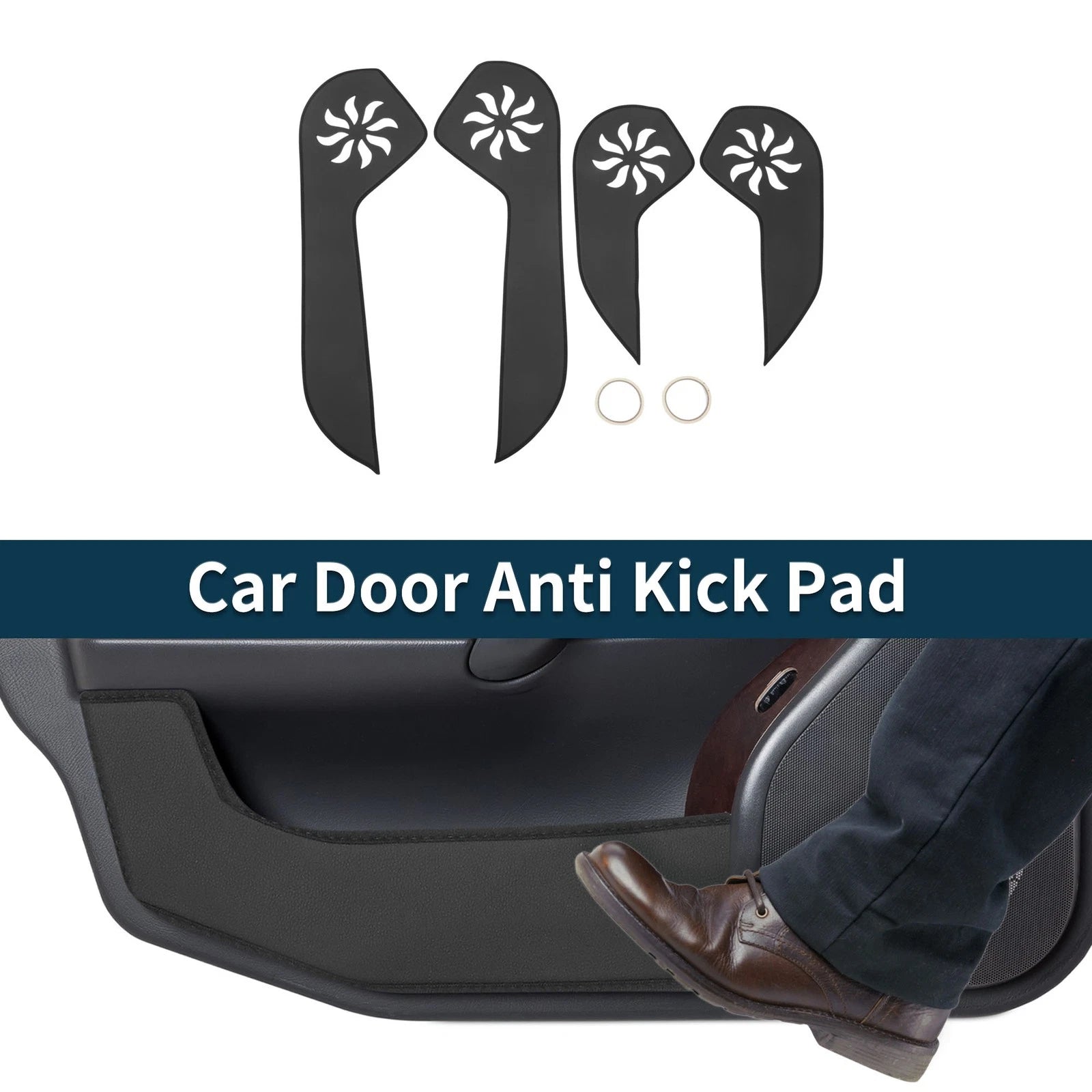 Set of 1 Car Door Anti Kick Pad Sticker Protector for Subaru Outback (2015–2016)