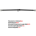 Rear Drive Shaft Prop Assembly for Volvo S70 (1999–2000) 9463300 936-871