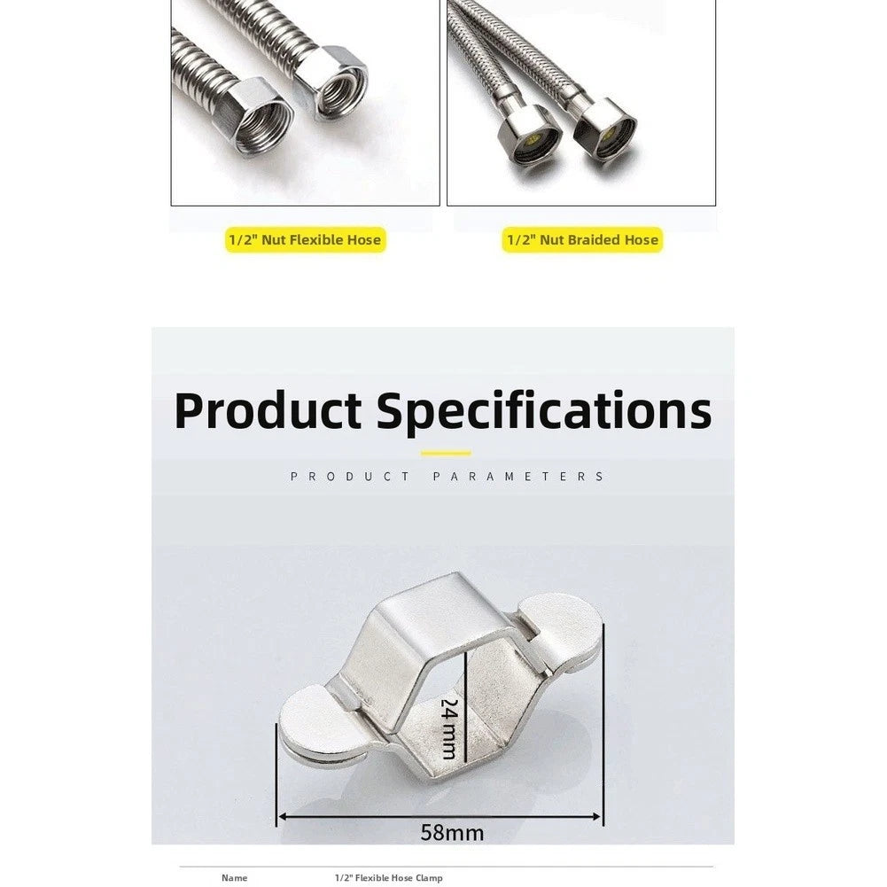 Hose Connector Wrench Tool for Faucet (Detachable Design)