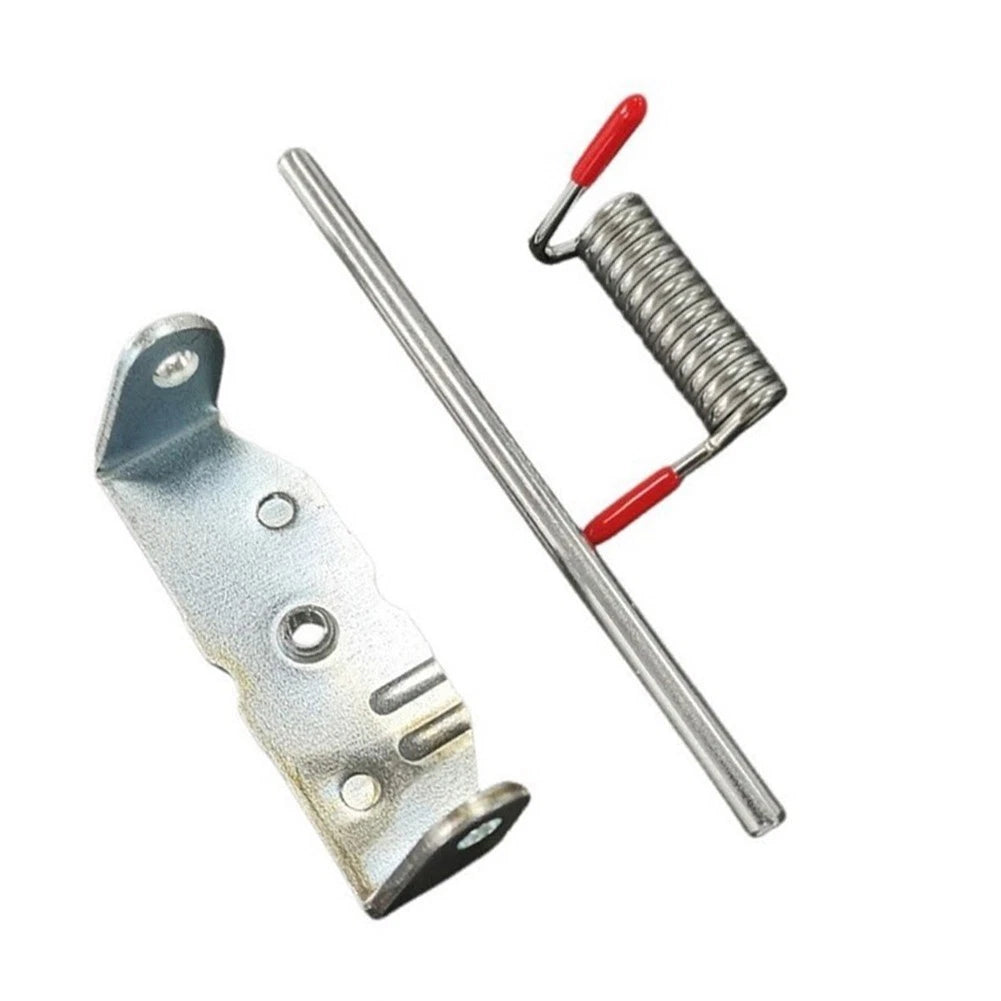 Locking Spring Latch Assembly for Lawn Mower Trimmer Attachment