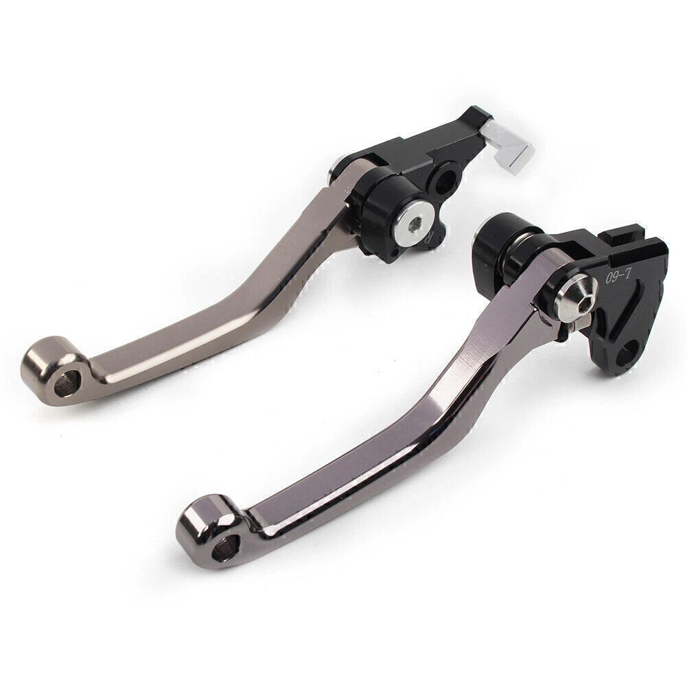 Titanium Pivot Dirt Clutch Brake Levers for Kawasaki KLX250, D-Tracker (1993–1997)