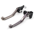 Titanium Pivot Dirt Clutch Brake Levers for Kawasaki KLX250, D-Tracker (1993–1997)