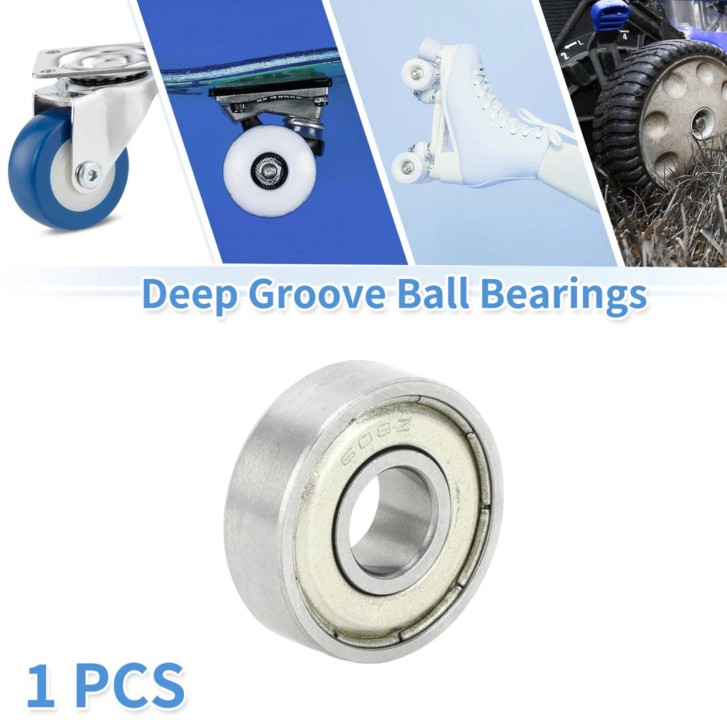 608ZZ Deep Groove Ball Bearing for Scooter Skateboard Wheel (1 Pc)