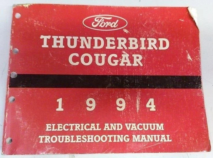Electrical Vacuum & Service Manual Set for Thunderbird Cougar (1994)