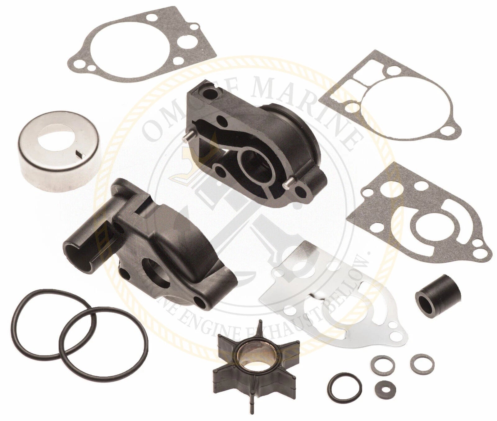 Water Pump Impeller Rebuild Kit for Mercury 30-70 Hp 46-77177A3
