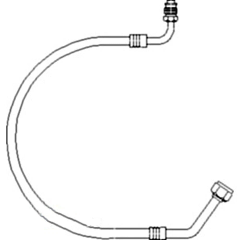 Evaporator Inlet Line for John Deere Combine CTS 9400 9450 9500 (Fits AH127684)