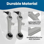 Pair Front Lower Control Arm w/ Ball Joint for VW Passat Audi S8 (1998–2005)