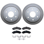 Rear Brake Kit 325mm Rotors TRW Pro Metallic Pad for Silverado Sierra 1500 (2007–2013)