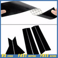 Glossy Black Pillar Post Trim for Honda Civic (2016–2021) Sedan