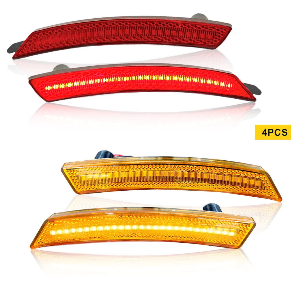 Set of 4 LED Side Marker Fender Lights for Mini Cooper (R55âR60)